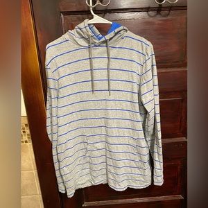 Old Navy Hoodie Grey Blue Medium